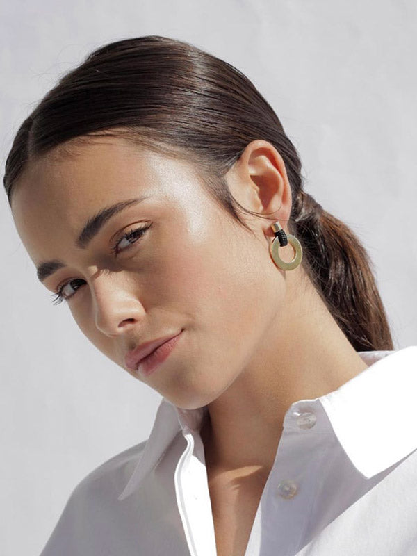 Noor Earrings - Black