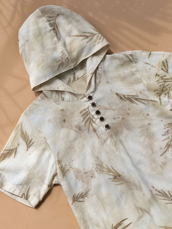 Organic Unisex Hooded Kurta