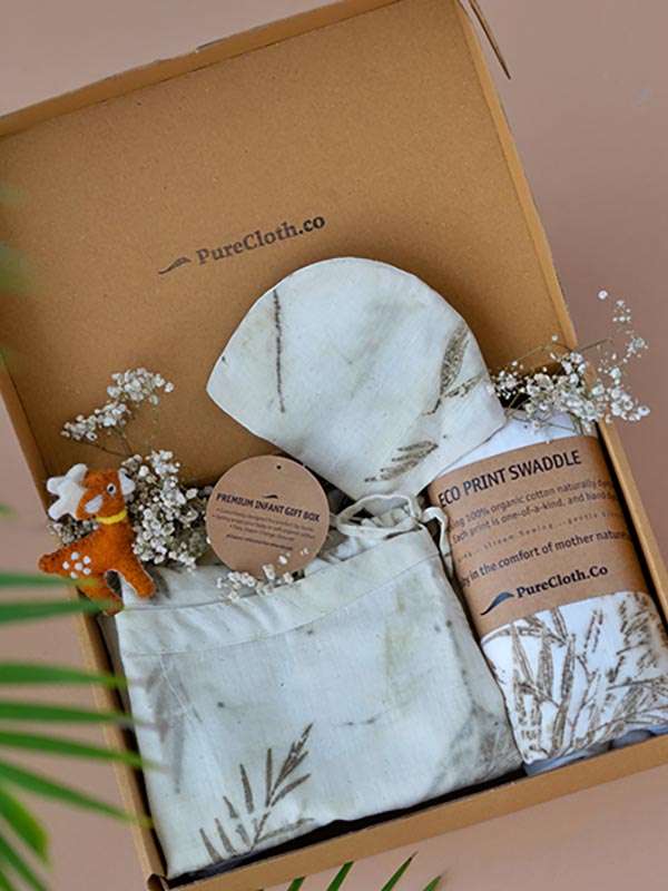 Organic Unisex Newborn Gift Hamper