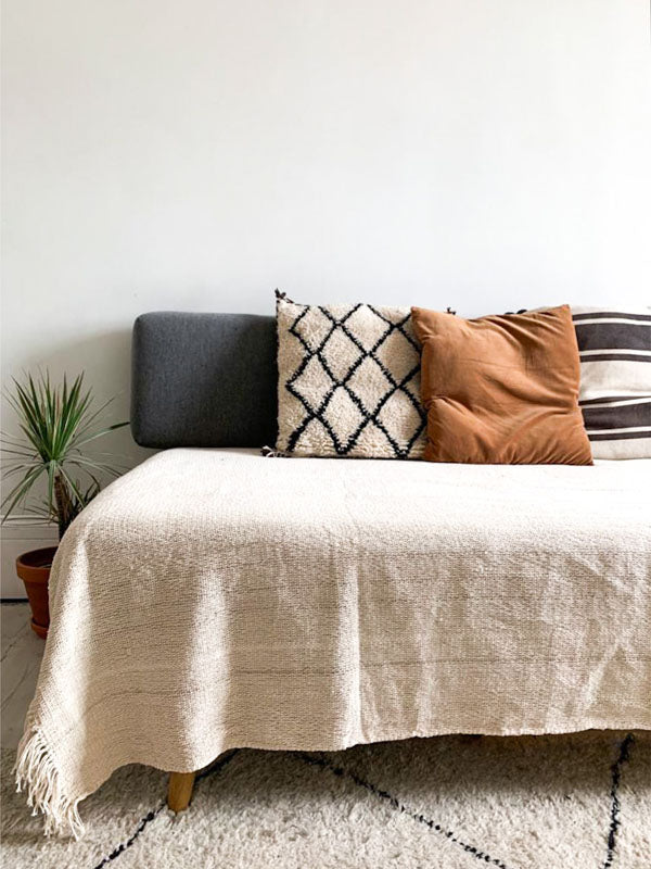 Textured Cotton Throw