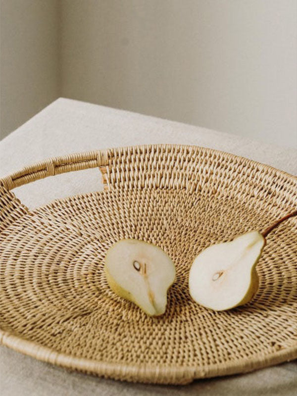 Woven Basket Tray
