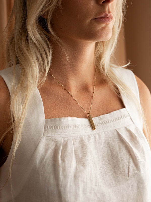 Baby Alchemist Brass Necklace
