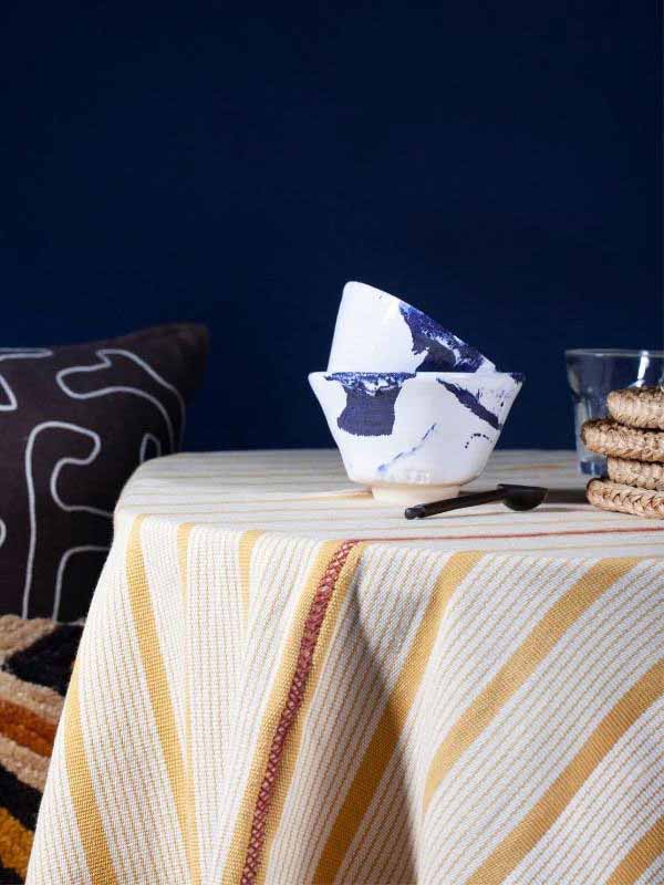 Jirrapa Honey Striped Tablecloth