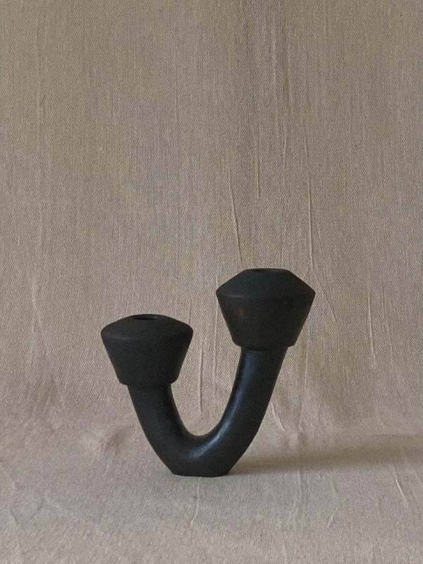 Ceramic Candlestick Holders - Baté