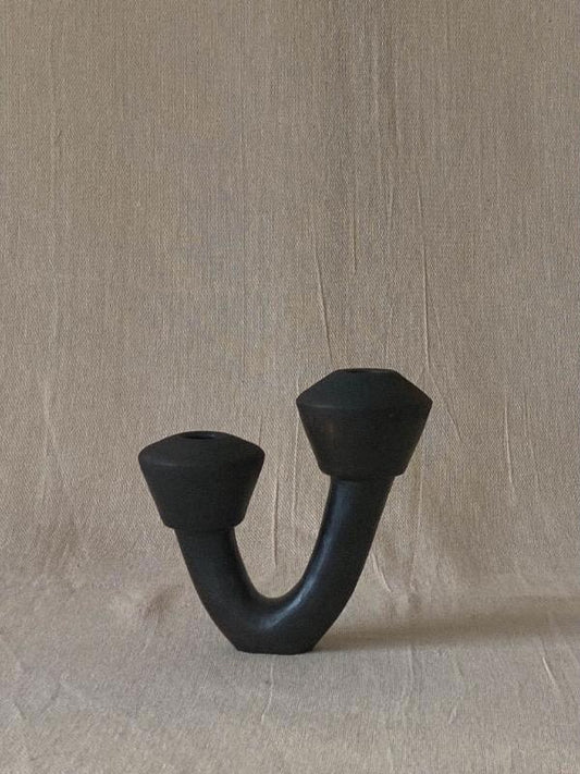 Ceramic Candlestick Holders - Baté