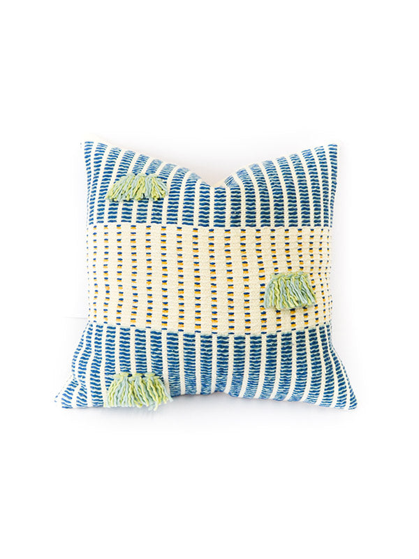 Salento Indigo Cushion Cover