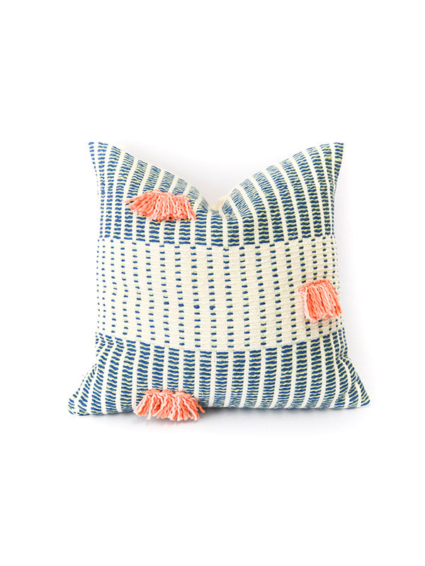 Salento Indigo Cushion Cover
