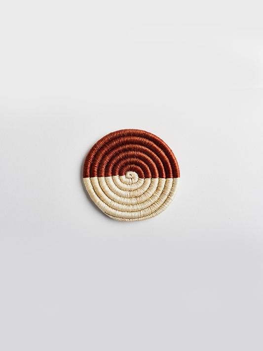 Monserrate Round Woven Coasters