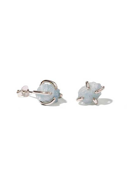 Aquamarine Stud Earrings