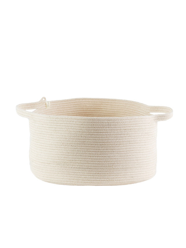 Cream Handle Basket