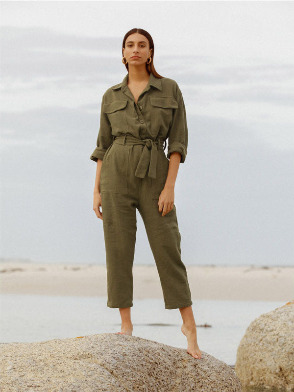 Agatha Belted Jumpsuit