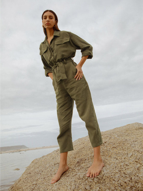 Agatha Belted Jumpsuit