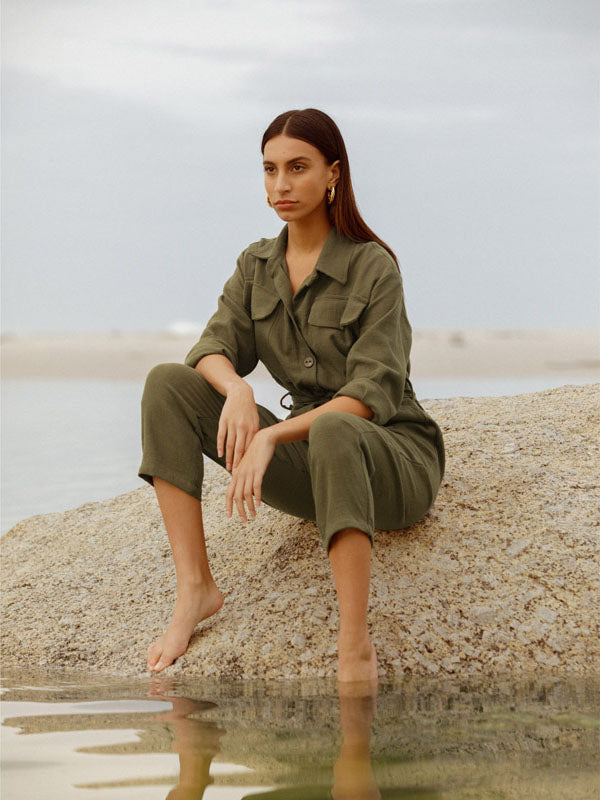 Agatha Belted Jumpsuit
