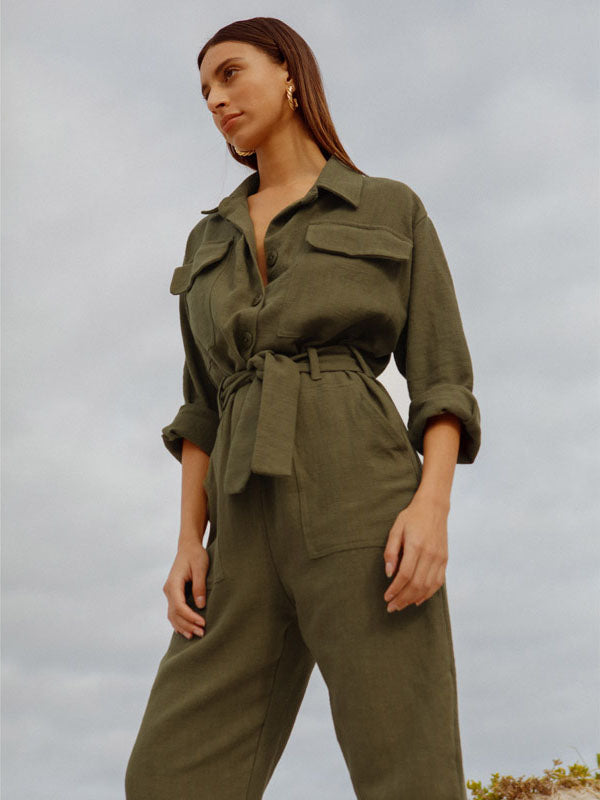 Agatha Belted Jumpsuit