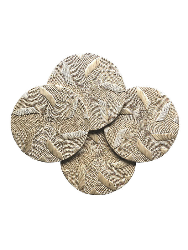 Natural Star Woven Placemats (set of 4)