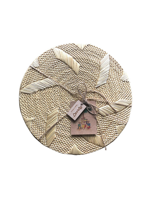 Natural Star Woven Placemats (set of 4)