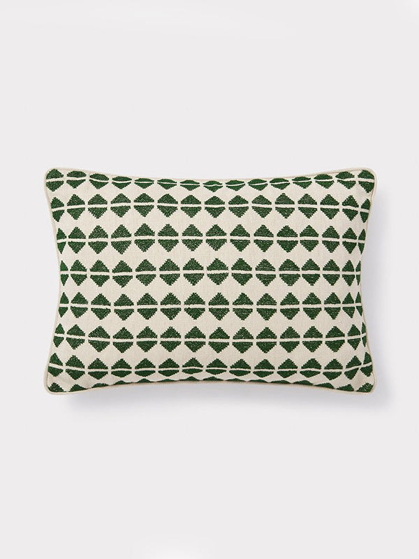 Zaytoun Diamond Embroidered Cushion