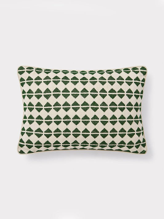 Zaytoun Diamond Embroidered Cushion