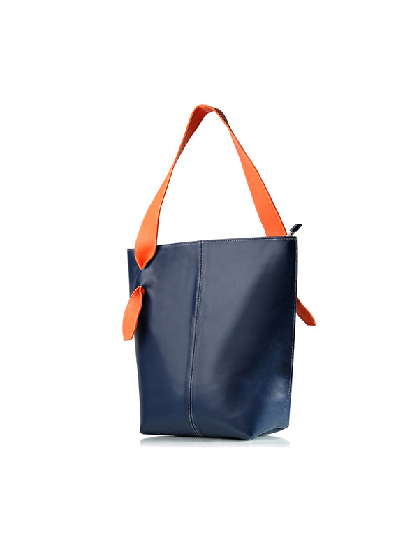 Viola Leather Tote Bag