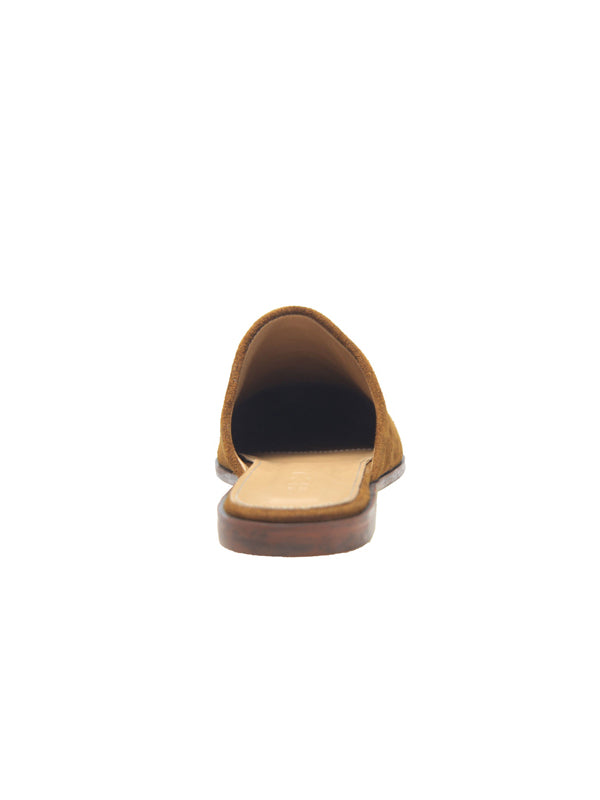 Hannah Brown Suede Slide
