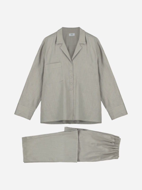 Grey Linen Lounge Set, Grace