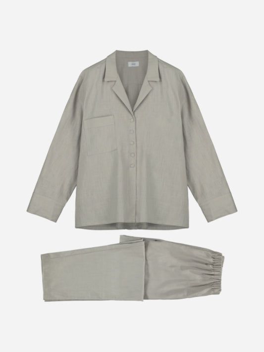 Grey Linen Lounge Set, Grace