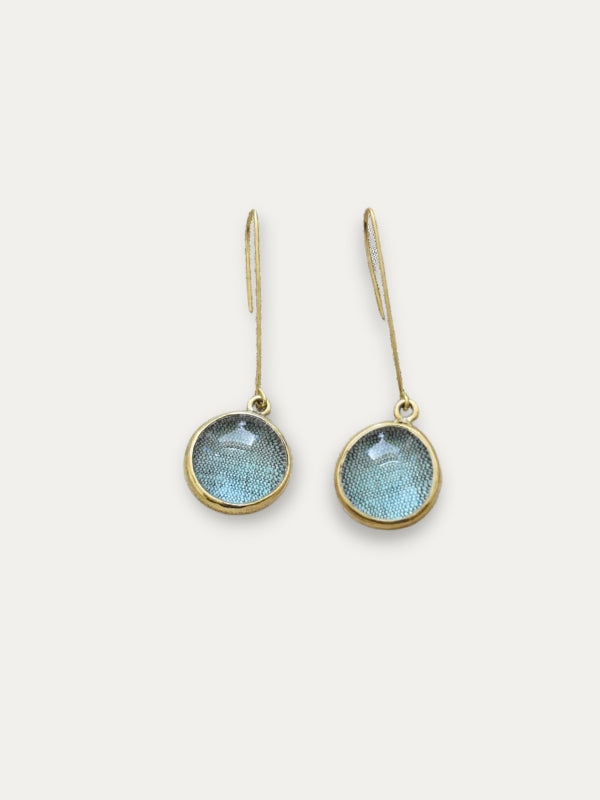 Glass Droplet Earrings