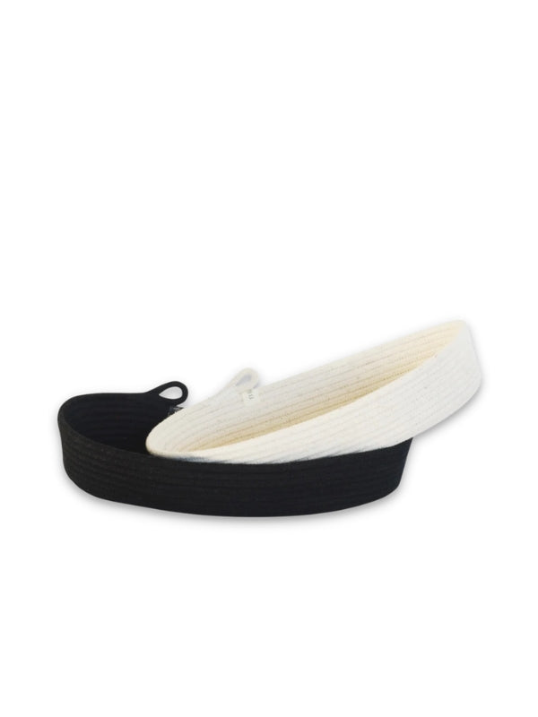 Cream Oval Basket