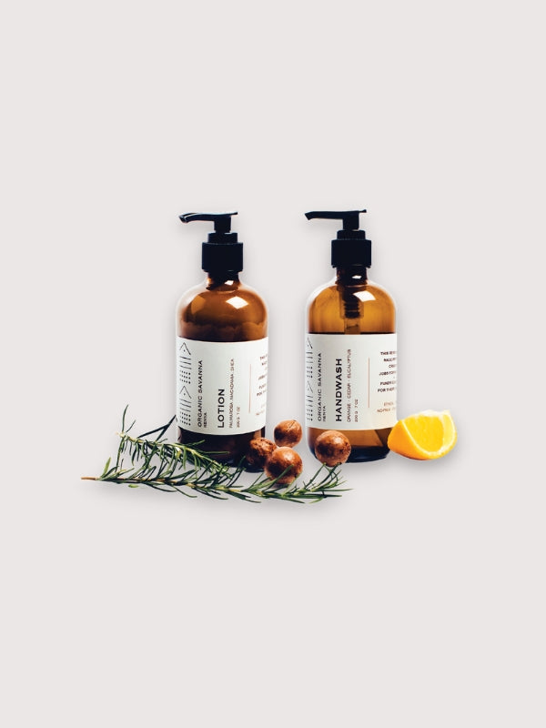 Bathroom Set: Lotion + Hand Wash