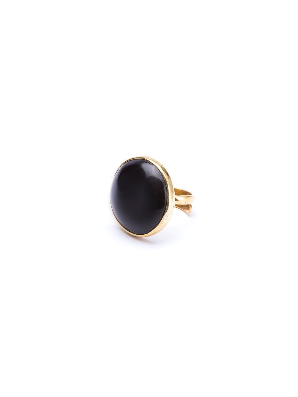 Ebony Wood Ring