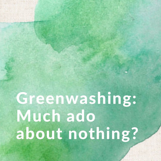 Greenwashing: much ado about nothing?
