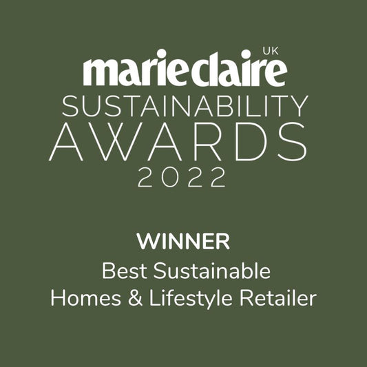 Marie Claire Award Winner - Best Sustainable Homes & Lifestyle Retailer