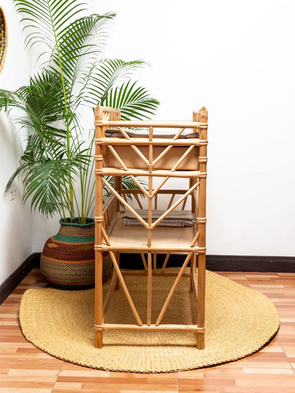 Bamboo store changing table