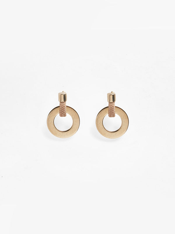 Noor Earrings - Beige