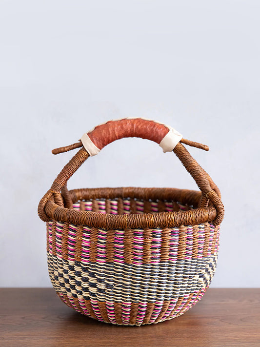 Small Round Bolga Baskets