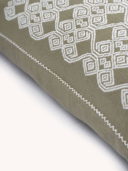 Larrinaga Handwoven Cushion Cover - Sage