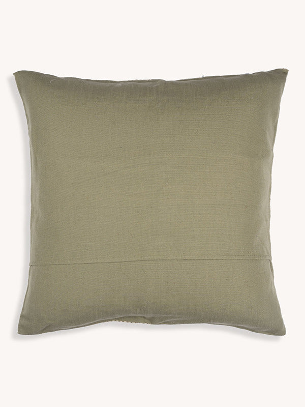 Zuma Handwoven Brocade Cushion Cover - Sage