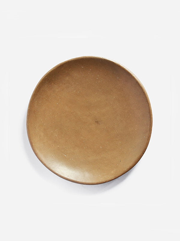 Natural Clay Dinner Plate