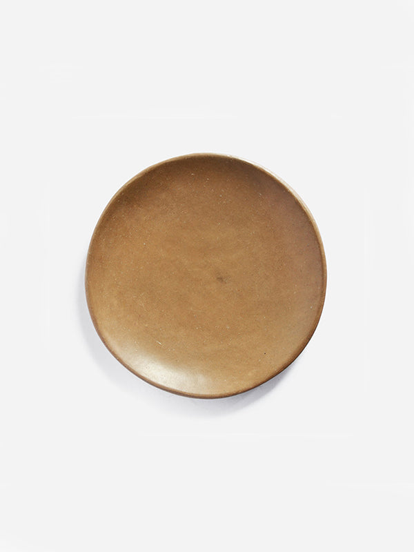 Natural Clay Dessert Plate