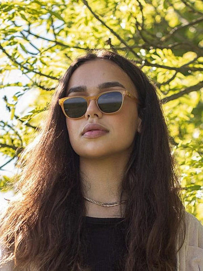 Nyota Amber Sunglasses