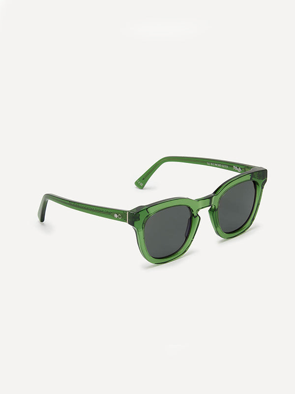 Emerald Green Faded Lens Shield Sunglasses | Claire's US