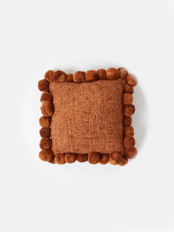 Valle Square Pom Pom Cushion