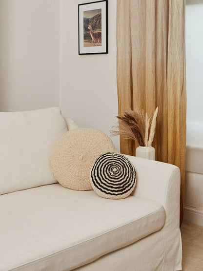 Small Round Cushion by Andes Ethical Homeware Akojo Market