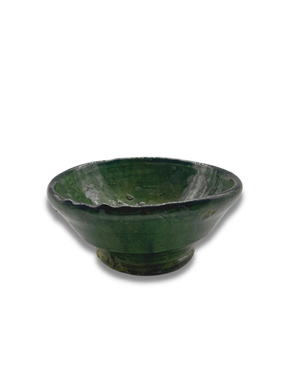 Tamegroute Ceramic Fruit Bowl, Green