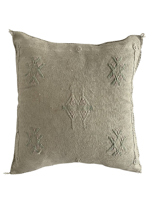 Sabra Cactus Silk Cushion - Mineret
