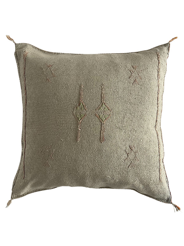 Sabra Cactus Silk Cushion - Kasbah