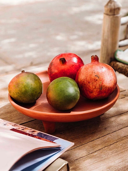 Terracotta Tripod Fruit Bowl – Chabi Chic