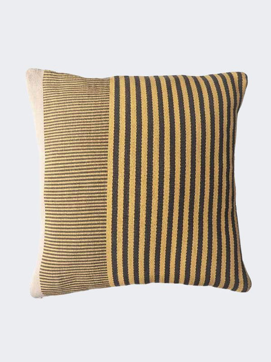 Zambo Striped Yellow Cushion