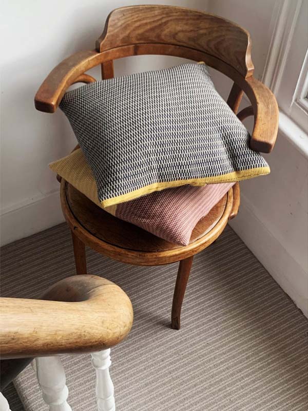 sustainable handwoven cushions