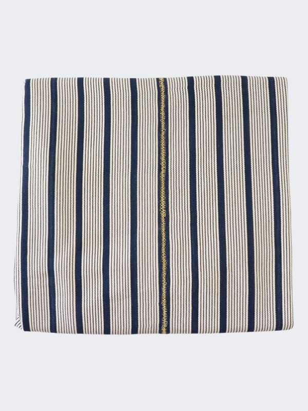 Jirappa Dark Blue Striped Tablecloth